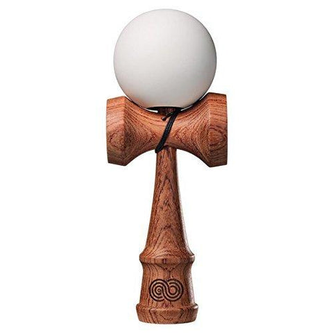 Kaizen Kendama Padauk Wood - Silk Matte - White