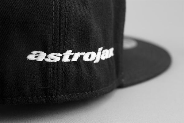 Black Astrojax Hat with White Logo