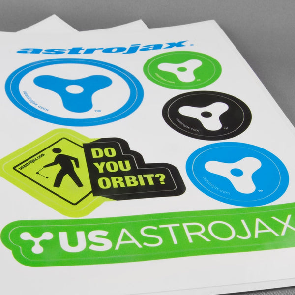 Astrojax Sticker Sheets