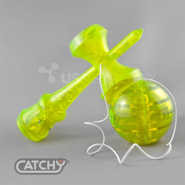 Catchy LED Kendama: Edge Glow Yellow