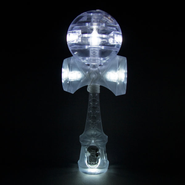 Catchy LED Kendama: White and White