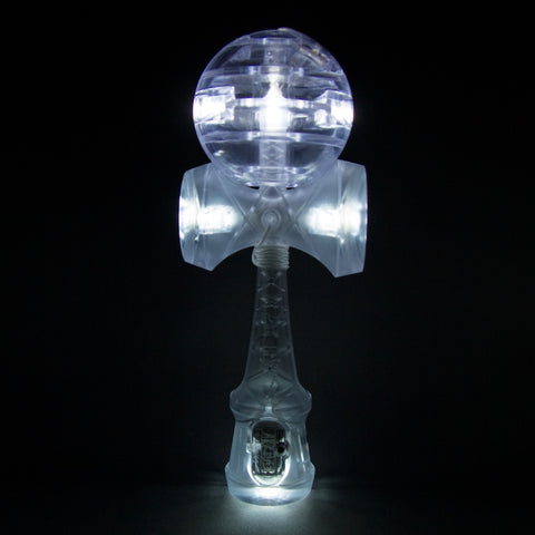 Catchy LED Kendama: White and White