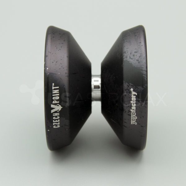 YoYoFactory Czechpoint Pivot: Black/Gray/Green