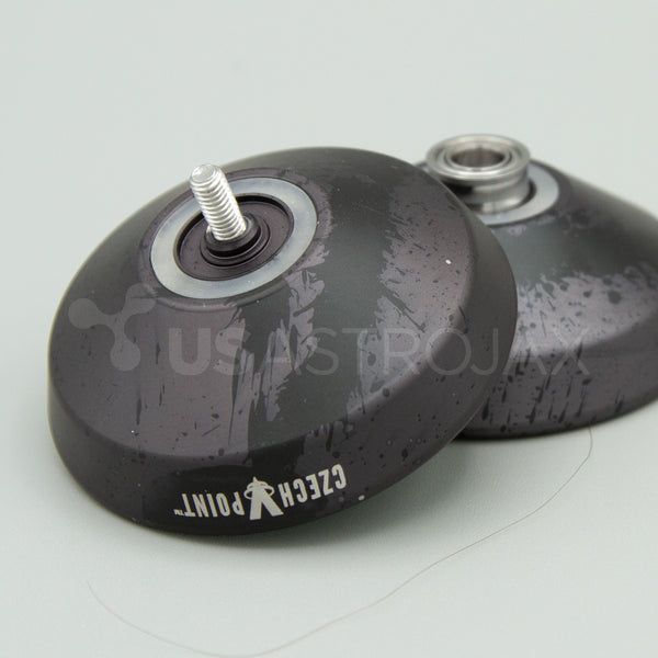 YoYoFactory Czechpoint Pivot: Black/Gray/Green