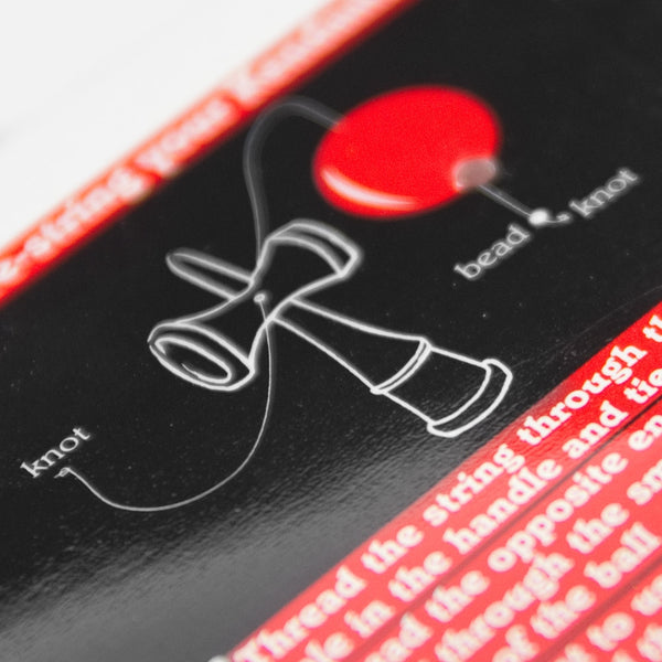 Kendama White String and Bead