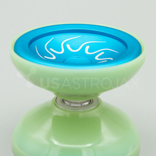 YoYoFactory Nine Dragons: Glow in the Dark - Aqua