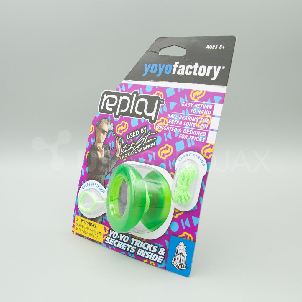 YoYoFactory Replay: Green/Purple - usastrojax