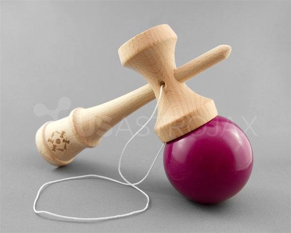 Kendama USA: Tribute Kendama - Super Sticky Paint - Silk Merlot