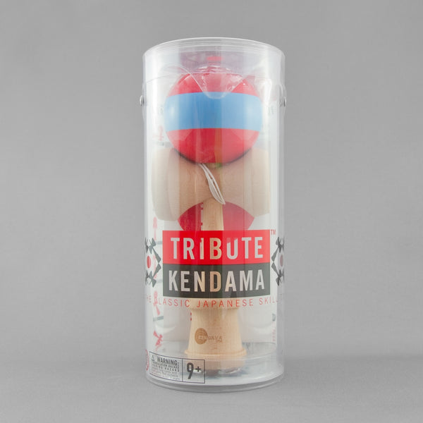 Kendama USA: Tribute Kendama Single Stripe Red Blue