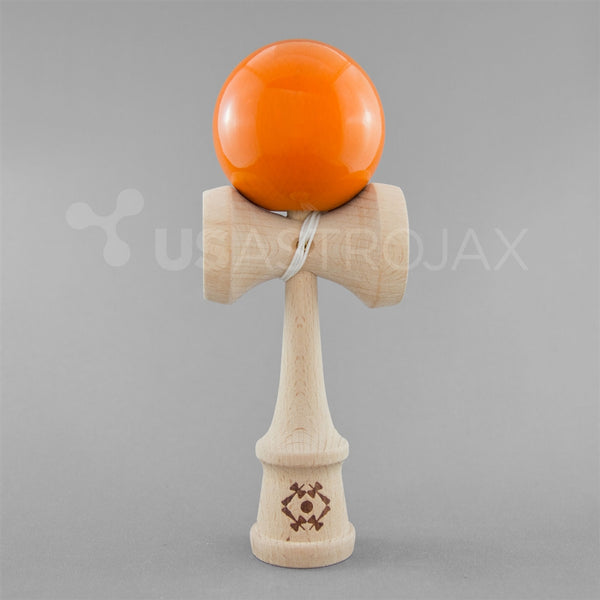 Kendama USA: Tribute Kendama Translucent Orange