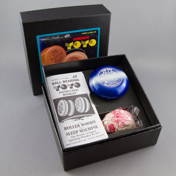 Tom Kuhn Roller Woody Yo-Yo Blue - usastrojax