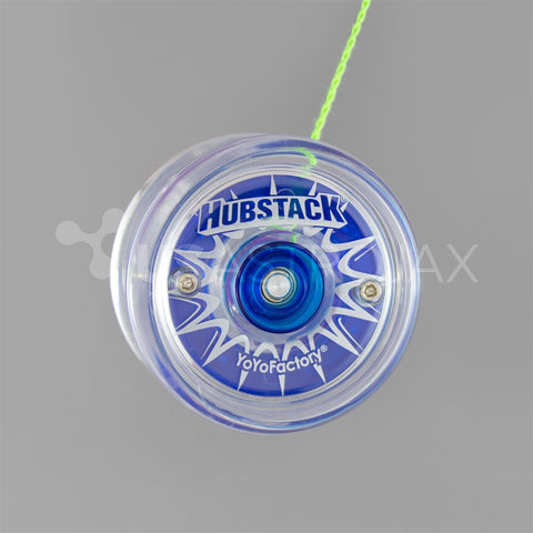 YoYoFactory Hubstack: Clear/Blue