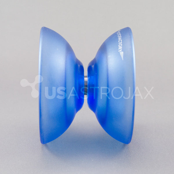 YoYoFactory Flight Offstring Yo-Yo - Translucent Blue + FREE STRINGS